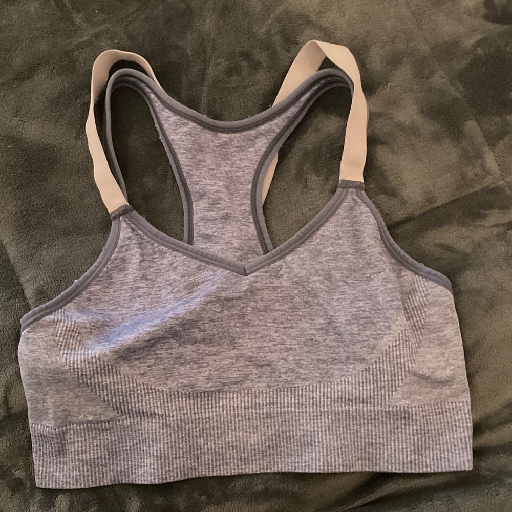 All in Motion Heather Gray Sports Bra